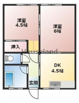 ビアンコ内原の間取り