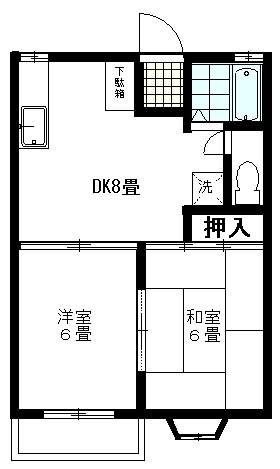 ハイツウイングLの間取り