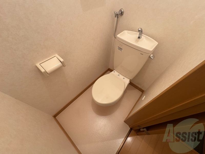 トイレ　トイレは清潔感があり安心して使えますね！