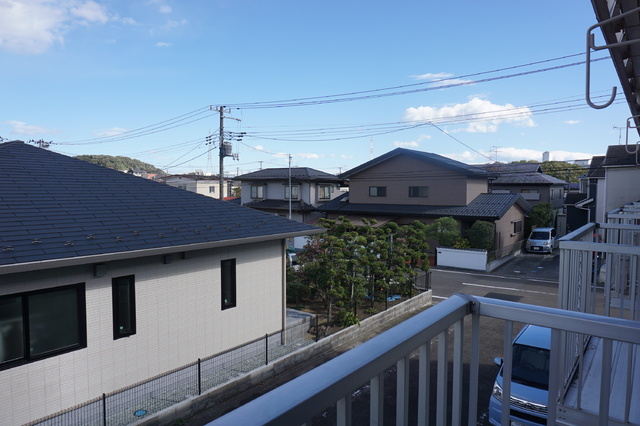 眺望　２階バルコニーからの眺望