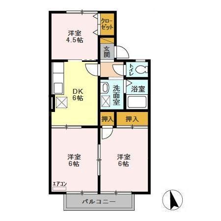 カルミアアネックス_間取り_0