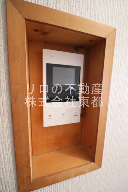 セキュリティ　訪問者が一目で分かる、安心のＴＶモニタ付インターホンです！