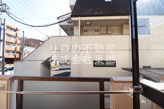 眺望　バルコニーからの景色です！