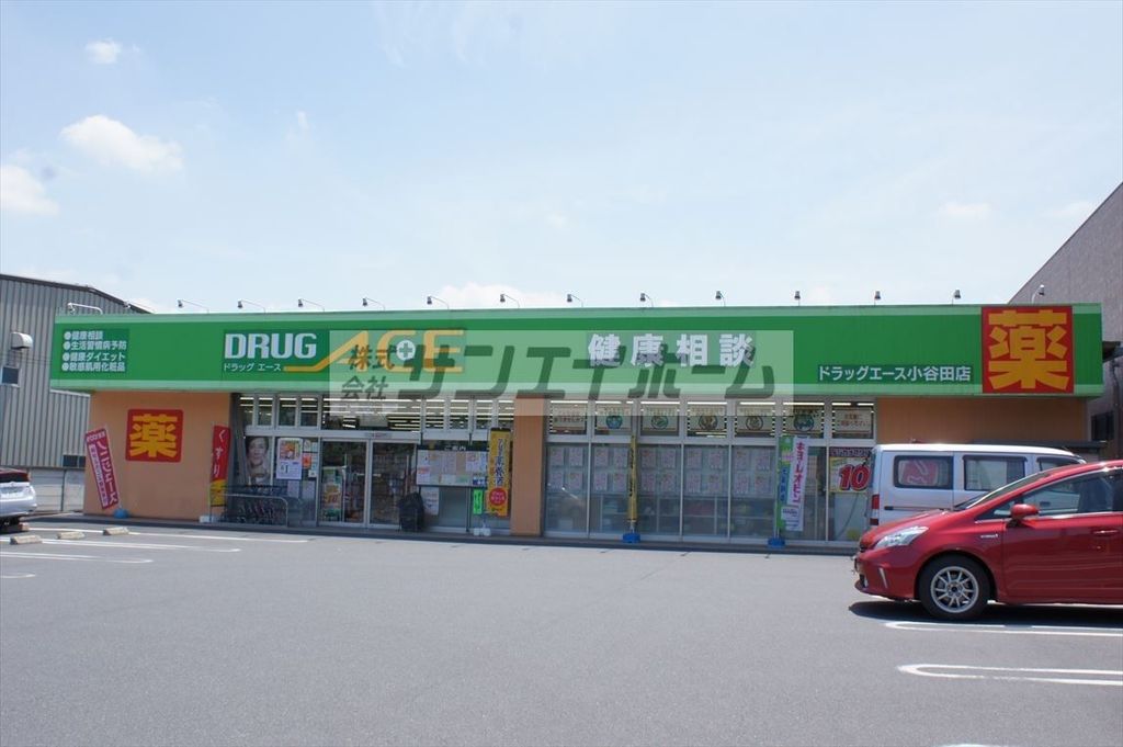 ドラックストア　ドラッグ・エース小谷田店（ドラッグストア）まで1240m