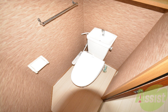 トイレ　快適に使用できる、清潔感にこだわったトイレです。