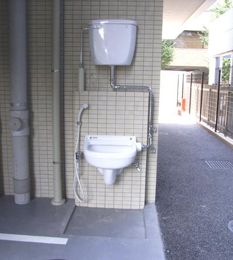 その他共有部分　ペット足洗い場