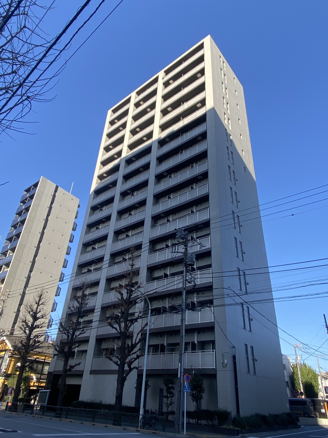 レジディア文京本駒込の外観写真