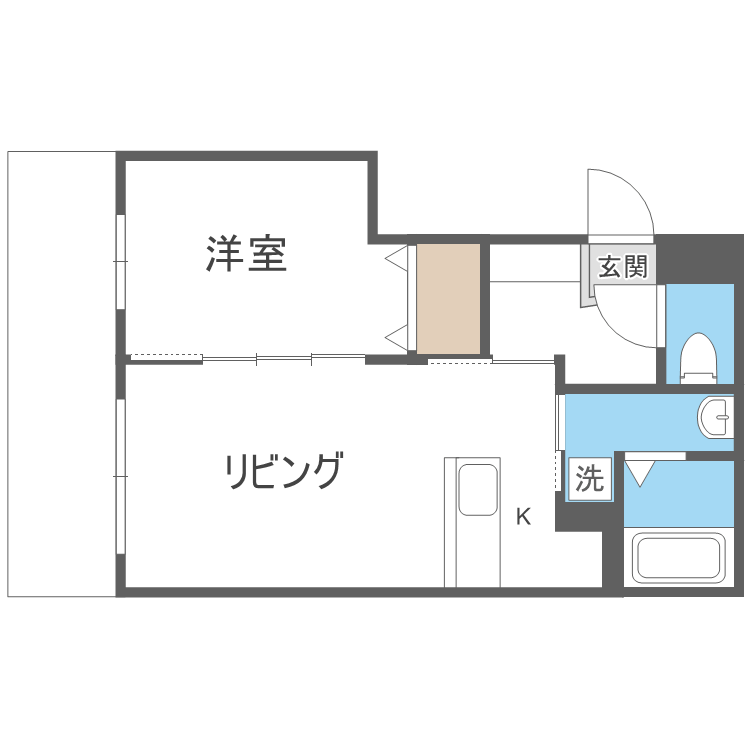 MARUYAMA RH HILLSの間取り写真