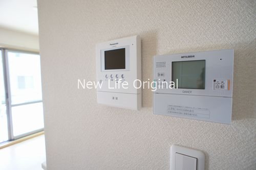 セキュリティ　室内から来訪者を確認できるTVモニターホン付きで安心です☆