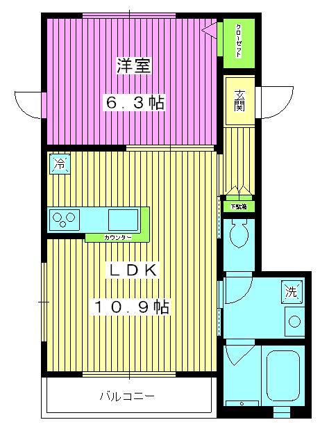 ミッシェール新町の間取り