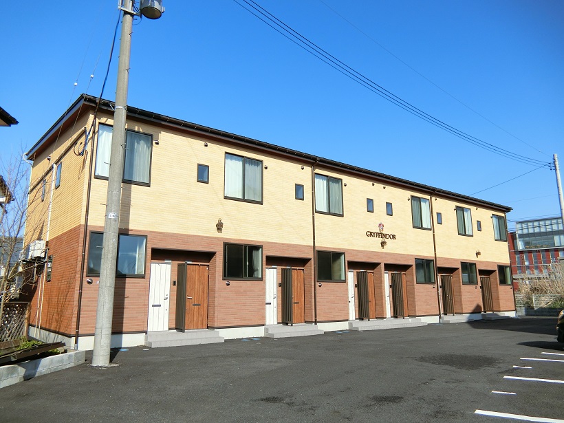 建物外観　足場外しました。