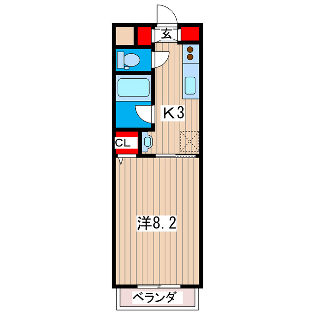 FLAT岩ヶ峰の間取り