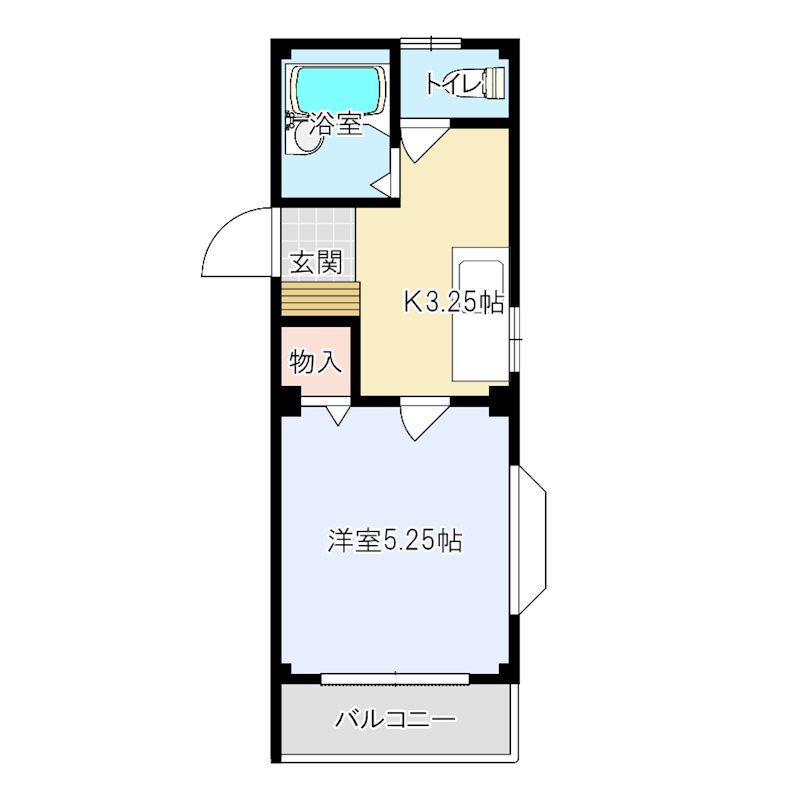 入間郡毛呂山町大字小田谷のマンションの間取り