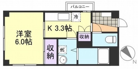 Ｋ3ビルの間取り