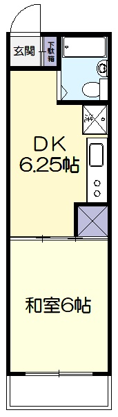 コーポヒキフネの間取り