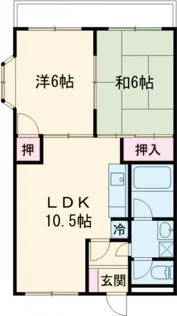 グリーンパーク田園１９号の間取り