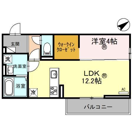 アリア大江の間取り