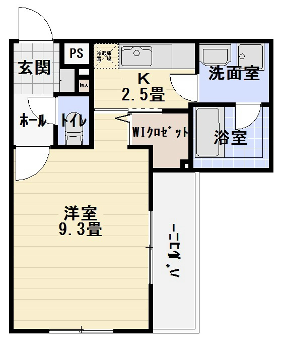 ＶＲＤ清水万世町の間取り