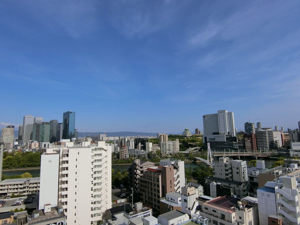 【パークリュクス大阪天満の眺望】