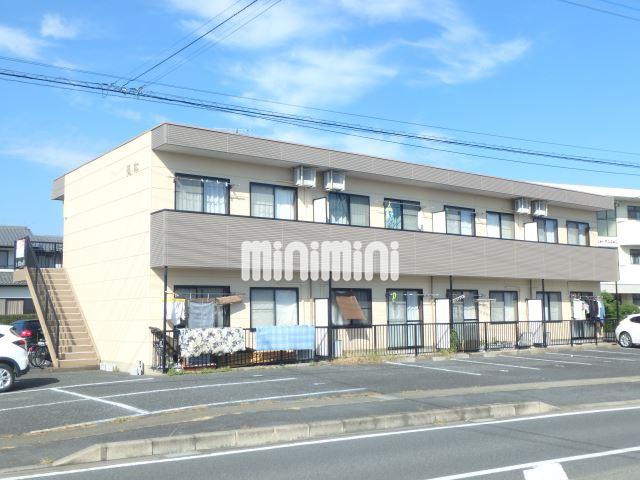 建物外観　２トーンカラーの明るく華やかな外観です。