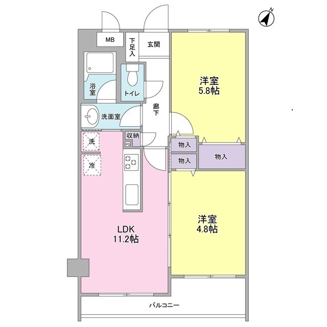 エストレーラの間取り