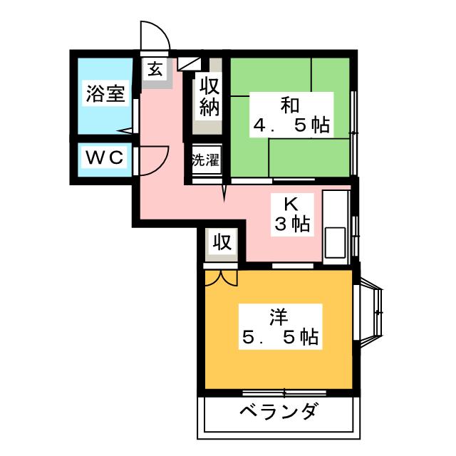 ＡＲＩＳＴＯ桜台の間取り