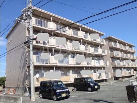 【湖西市新居町中之郷のマンションの建物外観】