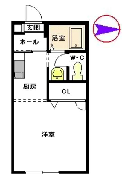 ハイマート２１　Ａ棟の間取り