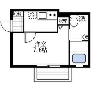 カーサアベニューナカムラの間取り