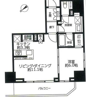 【ザ・パークハウス麹町レジデンスの間取り】