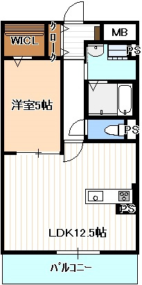 ファミール大津IIIの間取り