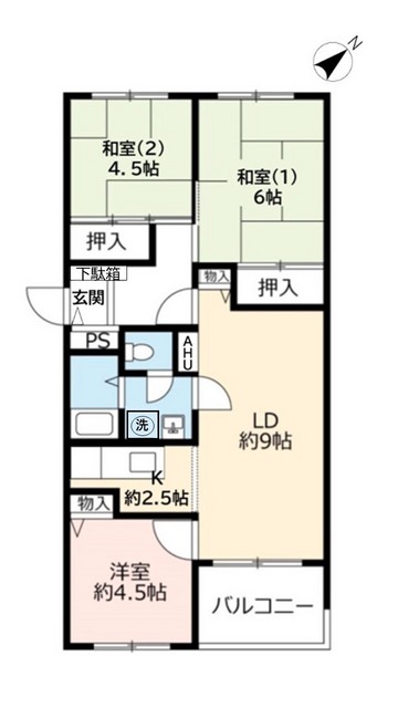 ＵＲ芦屋浜の間取り