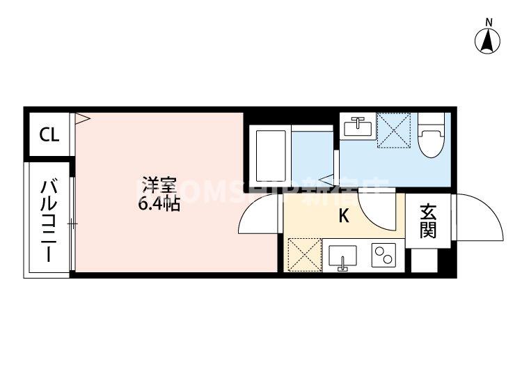 埼玉県さいたま市岩槻区東町１（アパート）の賃貸物件の間取り