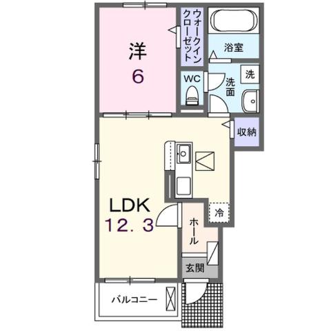 クレメント　IIの間取り