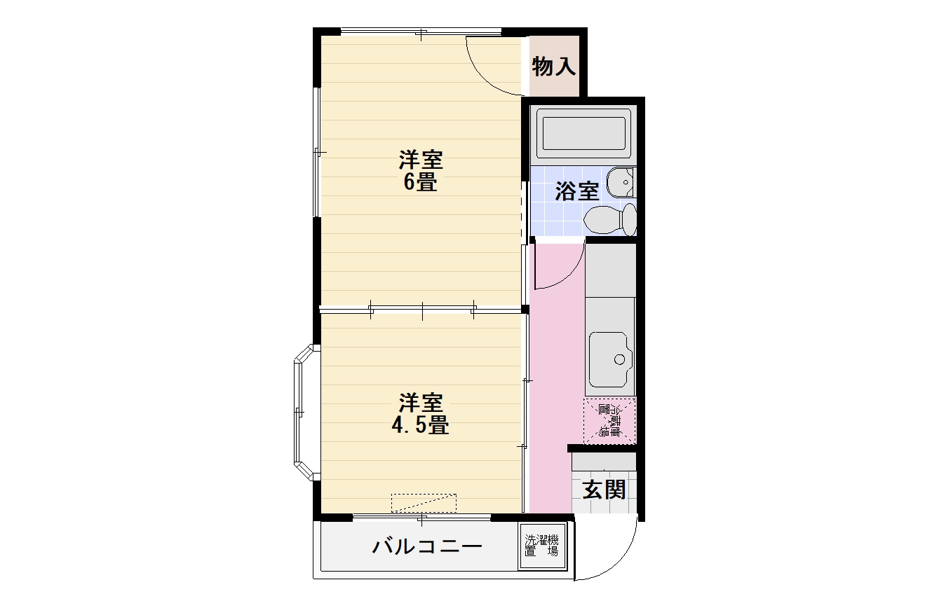 シャトークロスの間取り