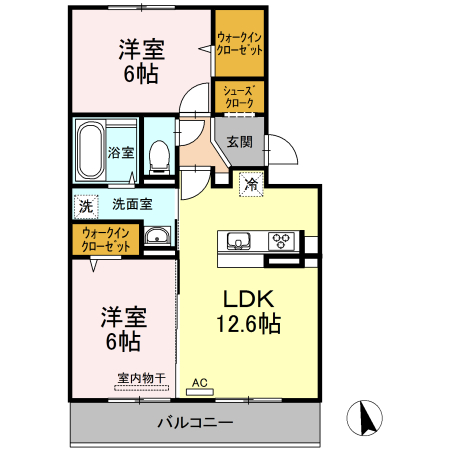 エストレーラの間取り