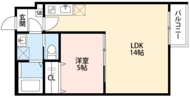 ピースフルパレス江戸川の間取り