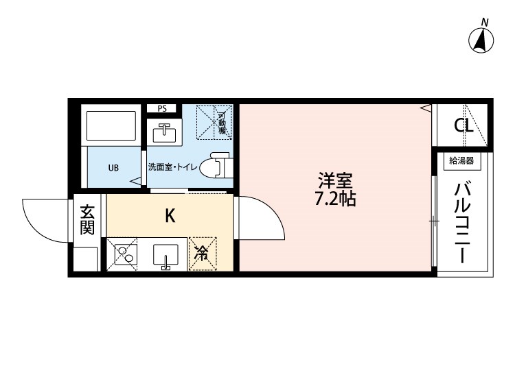 Ｂｅａｔｕｓ東別院の間取り