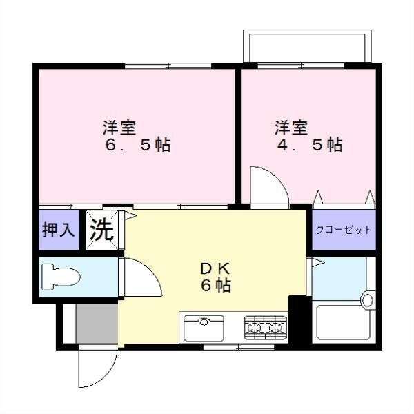 渋谷区西原のマンションの間取り