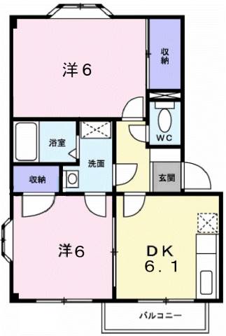 コリーヌシャンブルの間取り