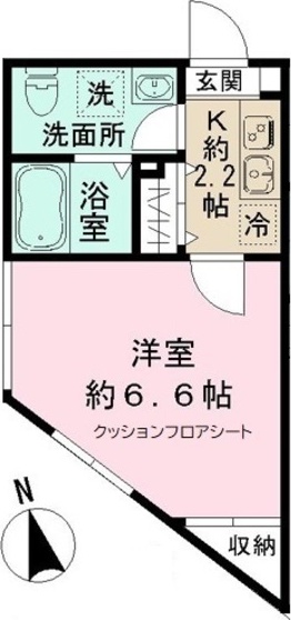 メゾンドアルクの間取り