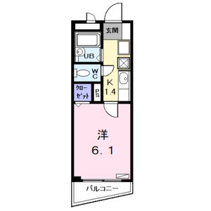 光マンションの間取り