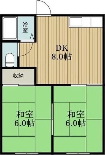 コーポ鈴木Aの間取り