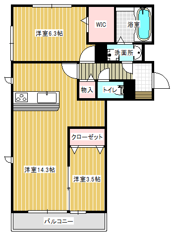 エスペランサの間取り