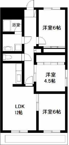 サンモール広島の間取り