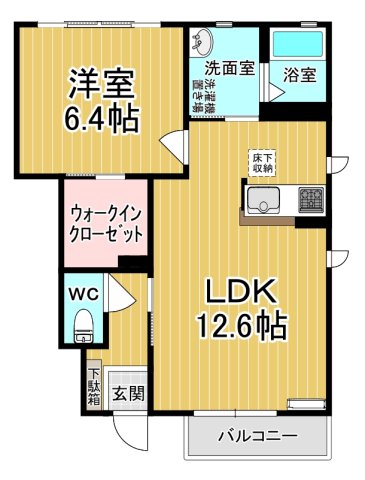 アリシャＢの間取り