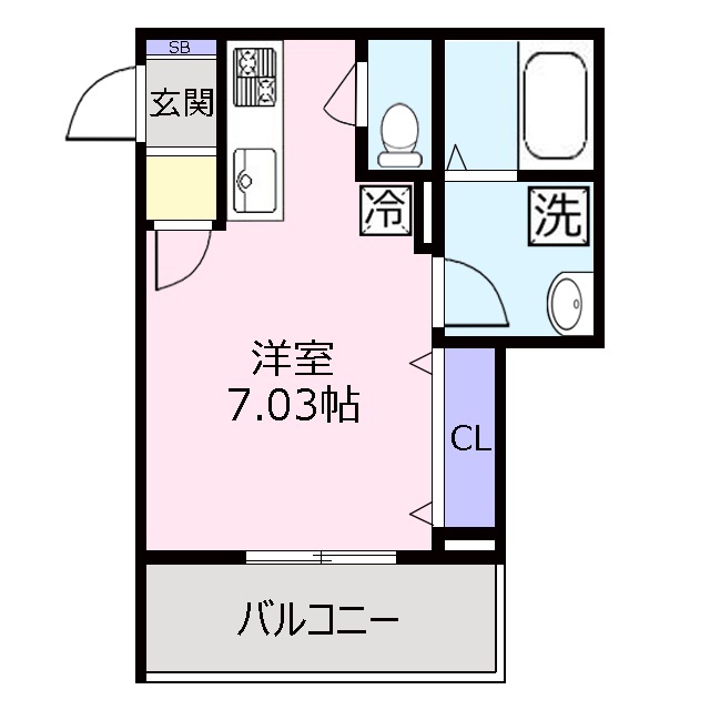 スフィーダみずほ台Iの間取り