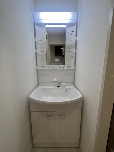 洗面設備　同施工会社新築参考画像