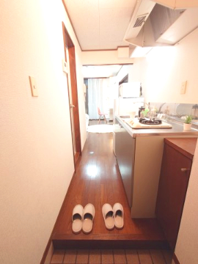 玄関　※家具や小物はイメージです