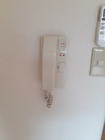 セキュリティ　インターホン付きで安心です☆